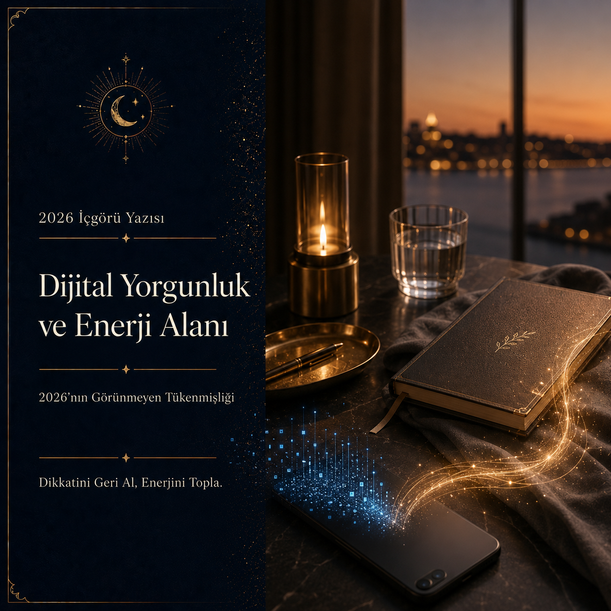 Dijital Yorgunluk ve Enerji Alanı: 2026’nın Görünmeyen Tükenmişliği