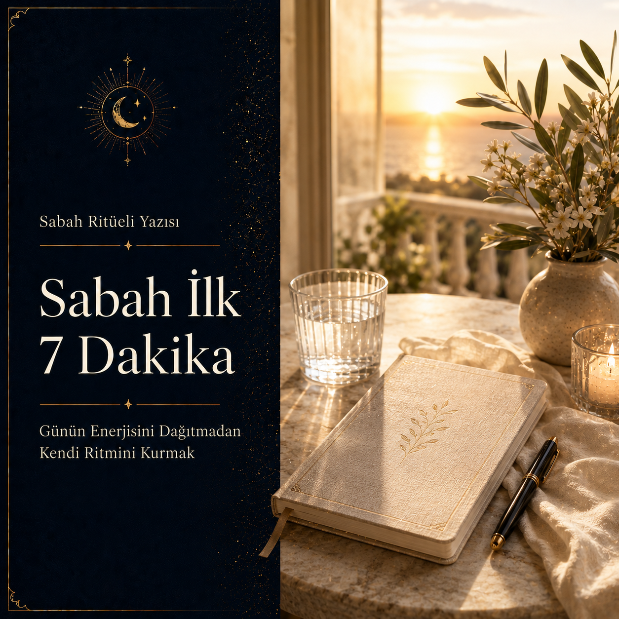 Sabah İlk 7 Dakika: Günün Enerjisini Dağıtmadan Kendi Ritmini Kurmak