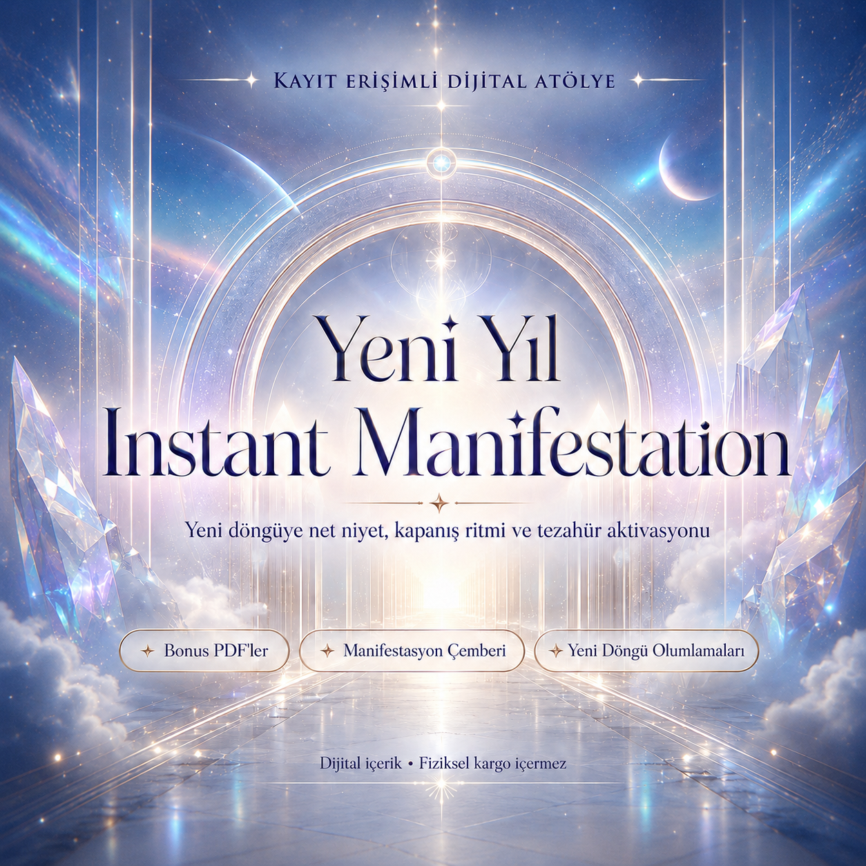 Yeni Yıl Instant Manifestation – Kayıt Erişimli Dijital Atölye
