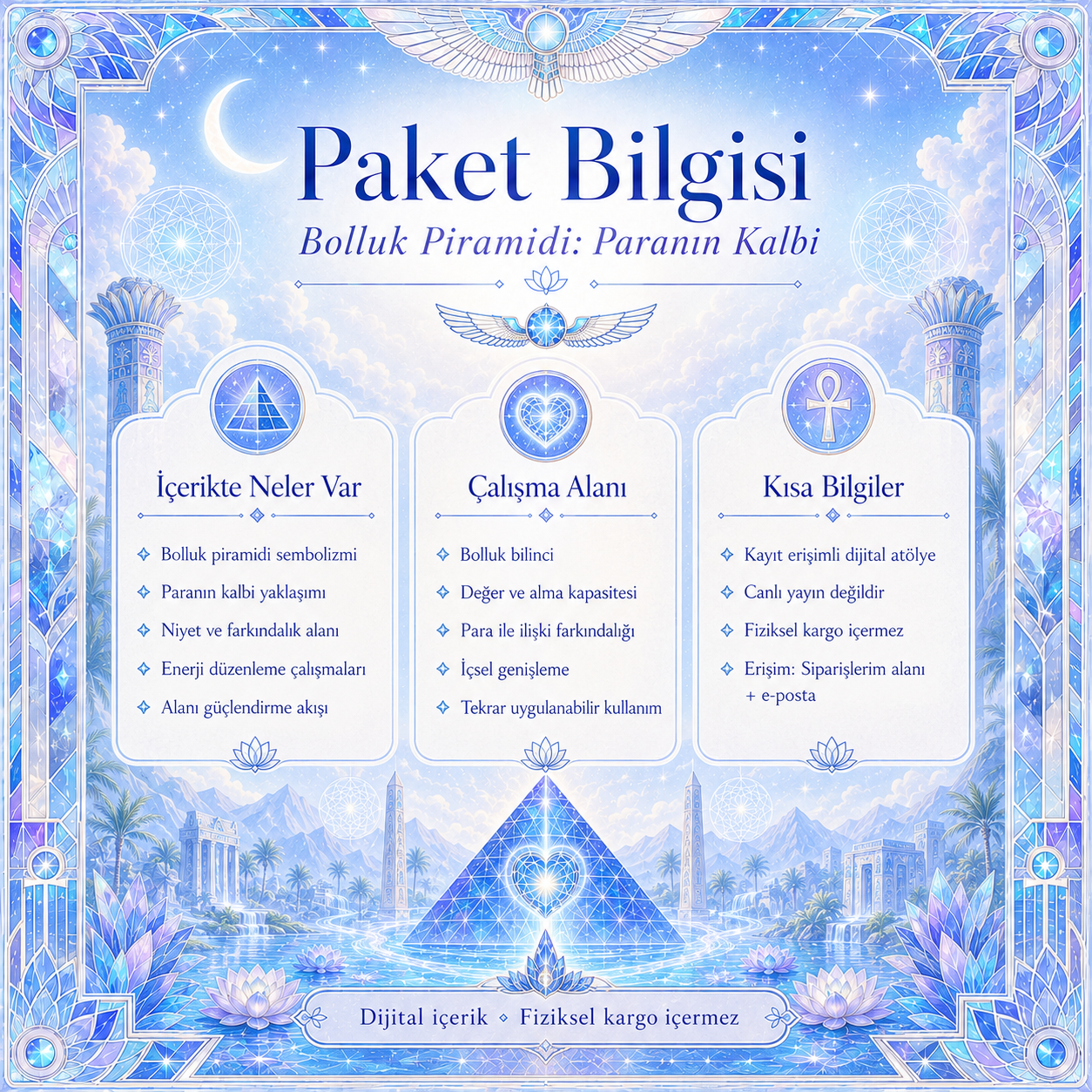 Bolluk Piramidi: Paranın Kalbi – Kayıt Erişimli Dijital Atölye