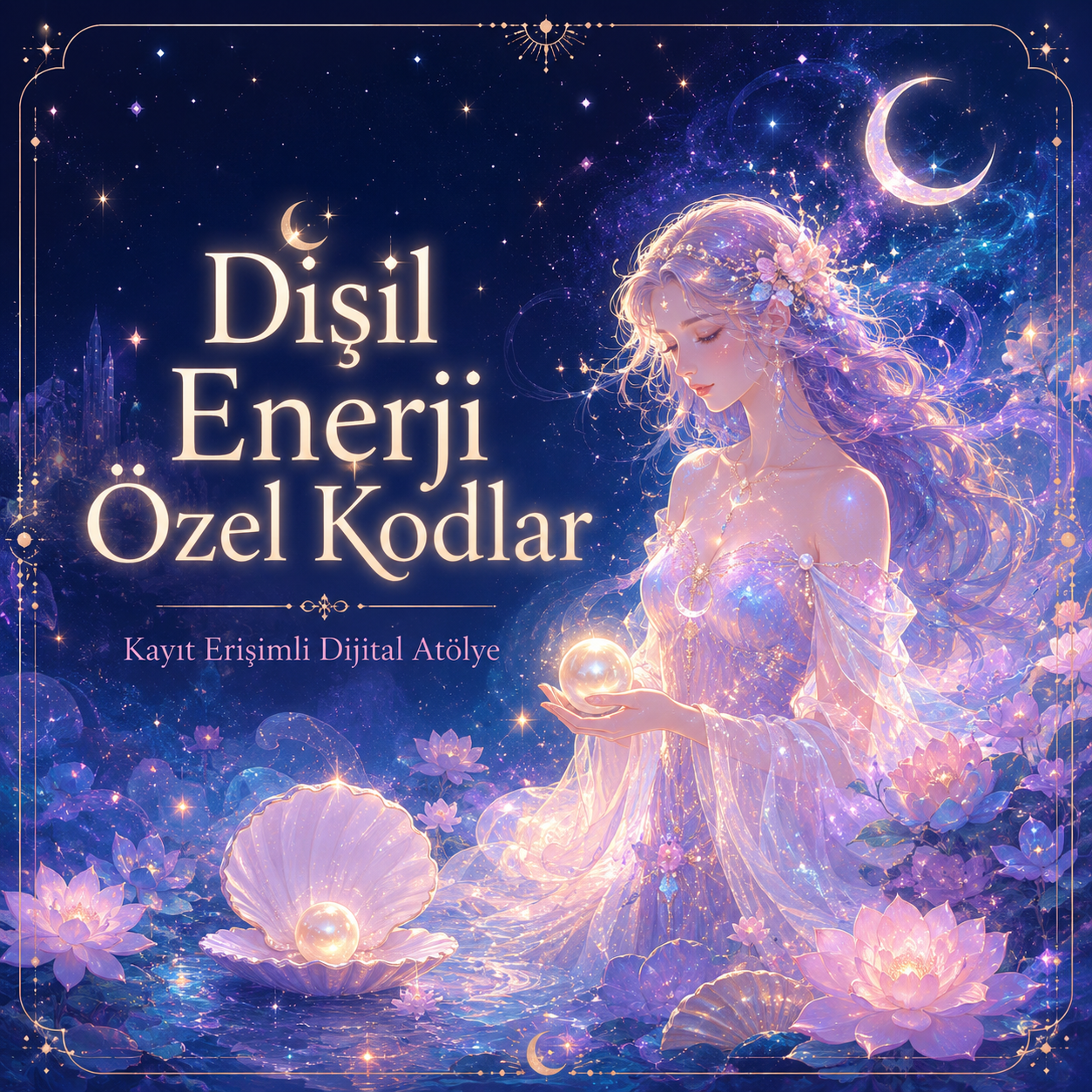 Dişil Enerji Özel Kodlar  – Kayıt Erişimli Dijital Atölye