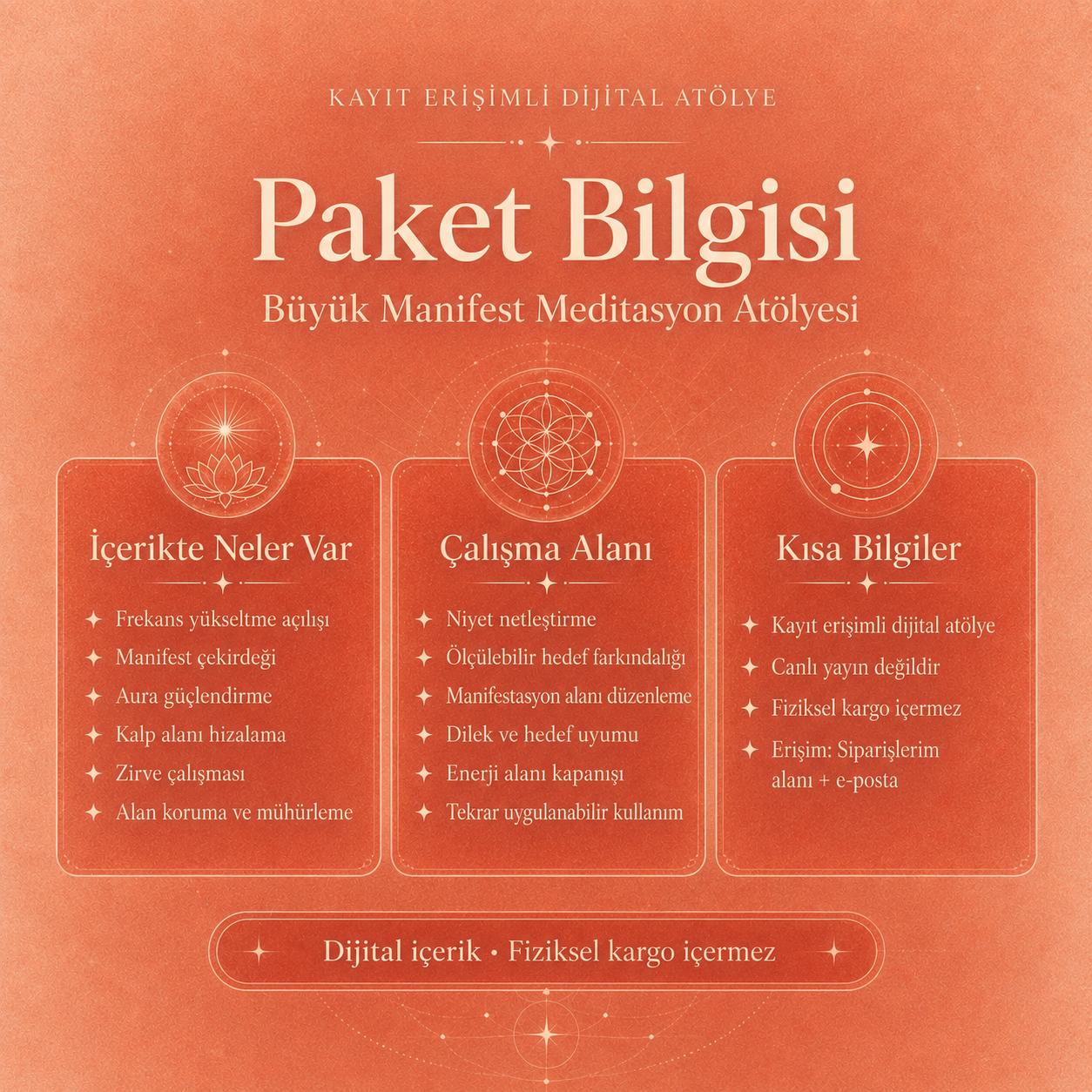 Büyük Manifest Meditasyon Atölyesi – Kayıt Erişimli Dijital Atölye