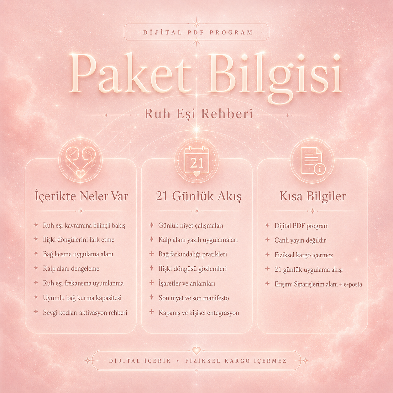 Ruh Eşi Rehberi – 21 Günlük İleri Seviye Dijital PDF Program