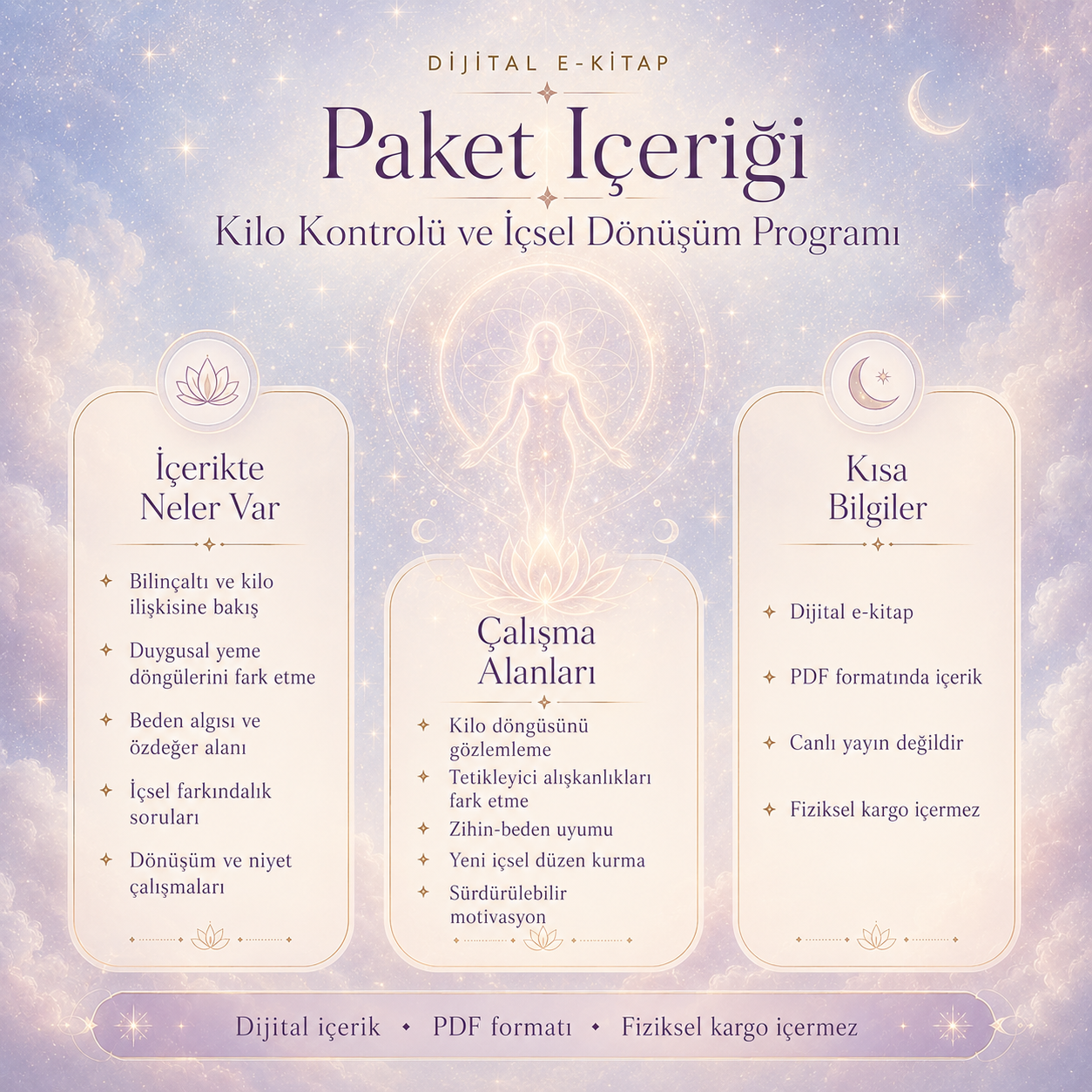 Duygusal Beslenme ve Beden Farkındalığı – Kayıtlı Dijital Program