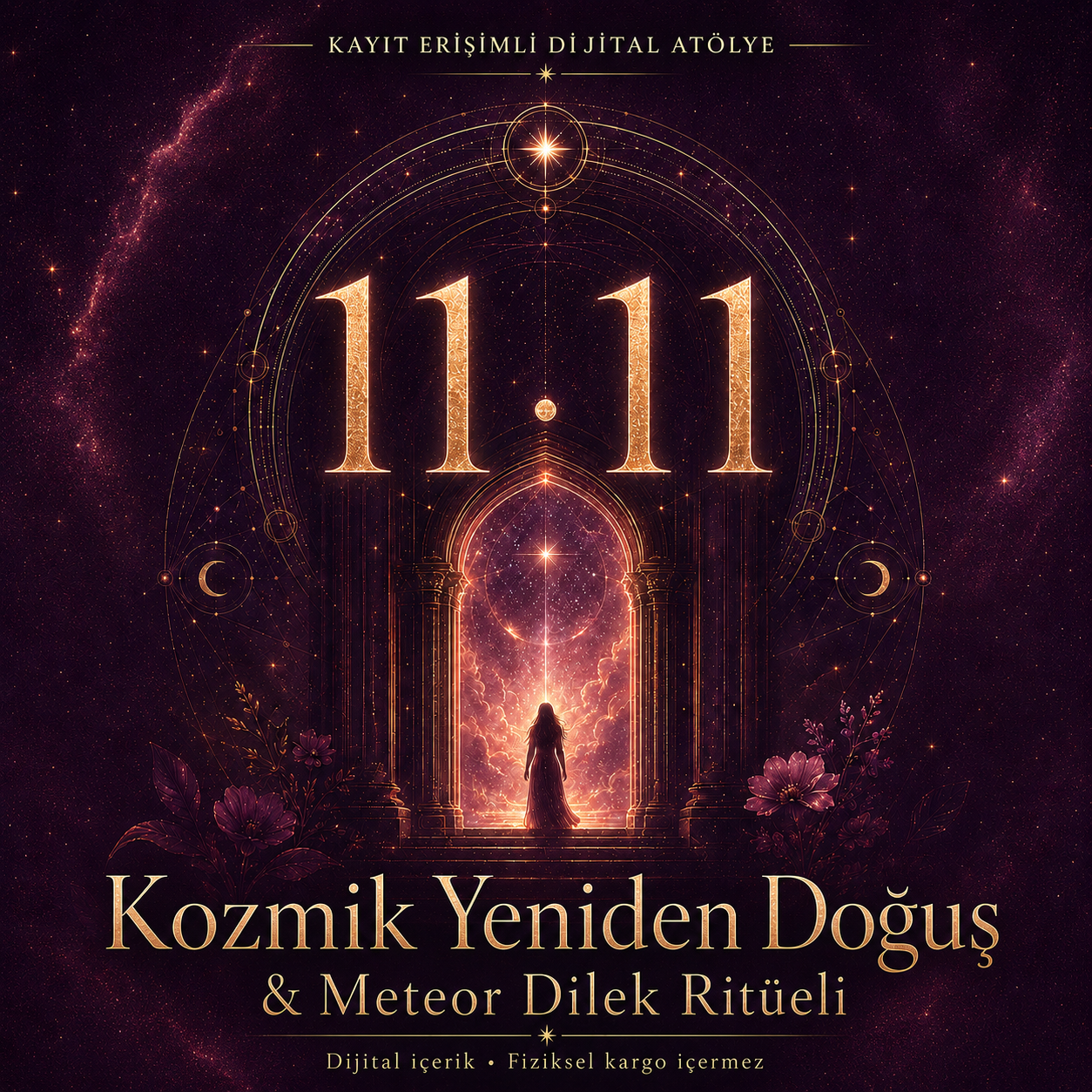 Kozmik Yeniden Doğuş & Meteor Dilek Ritüeli – Kayıt Erişimli Dijital Atölye